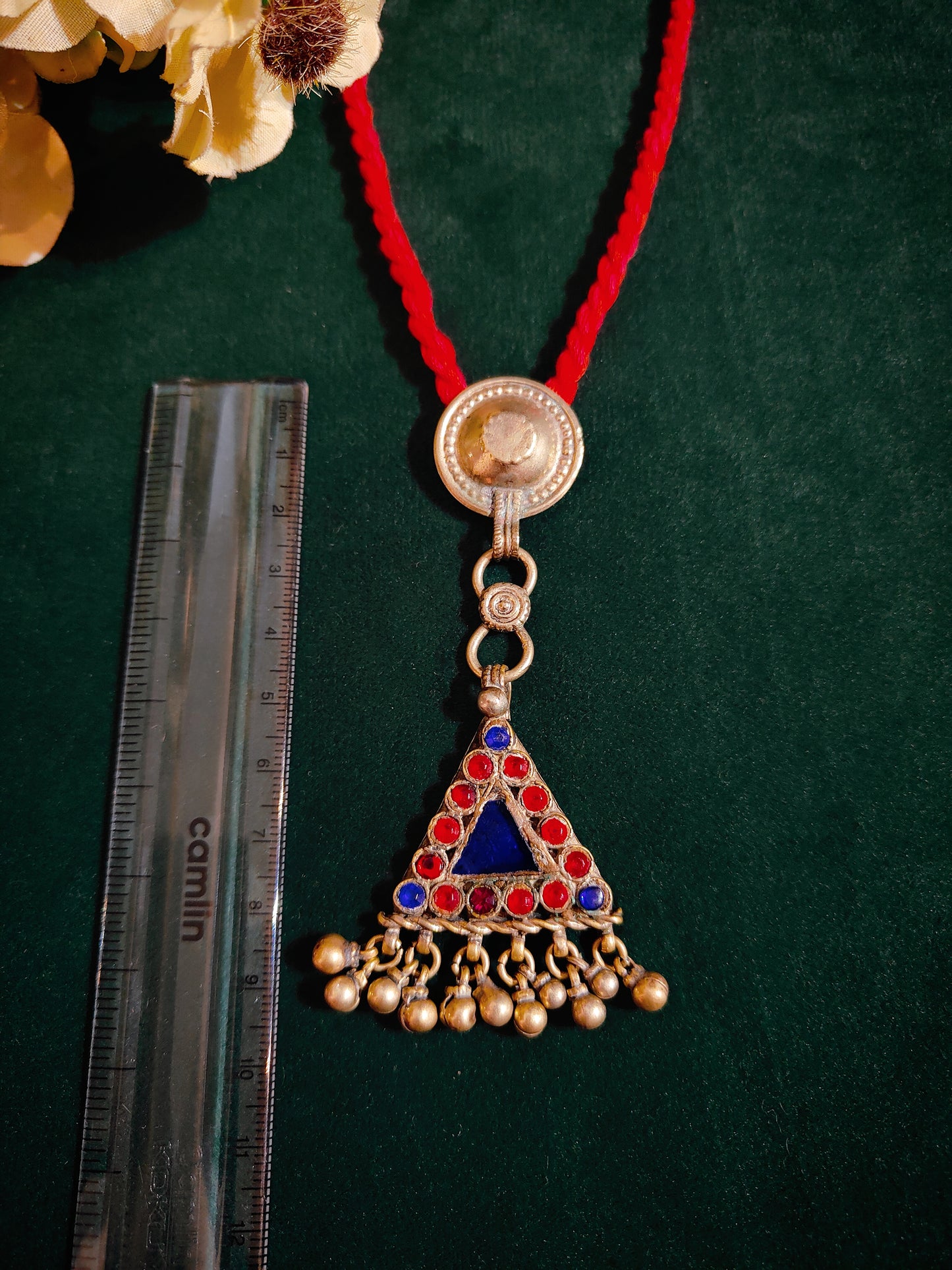 Afghan Triangle Pendant