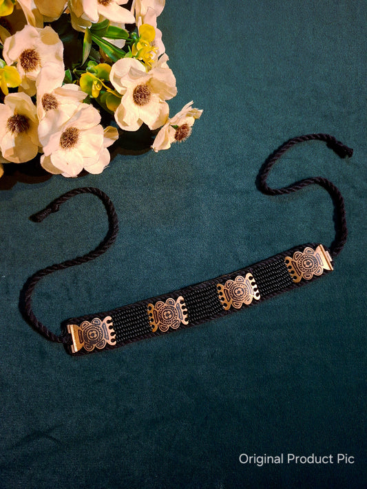 Black Beaded Choker