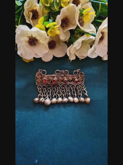 Ruh-e-Laal Vintage Afghan Statement Ring