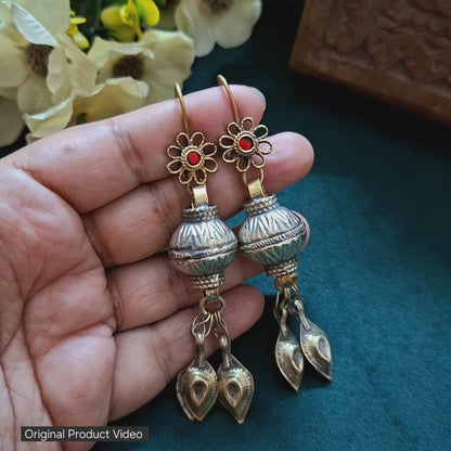 Gulnaar Afghan Earrings