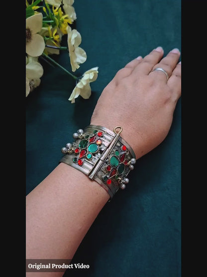 Gulshan Afghan Kada (Red & Green)