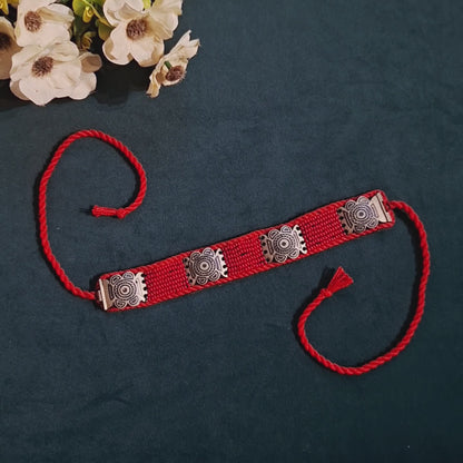 Red Beaded Choker