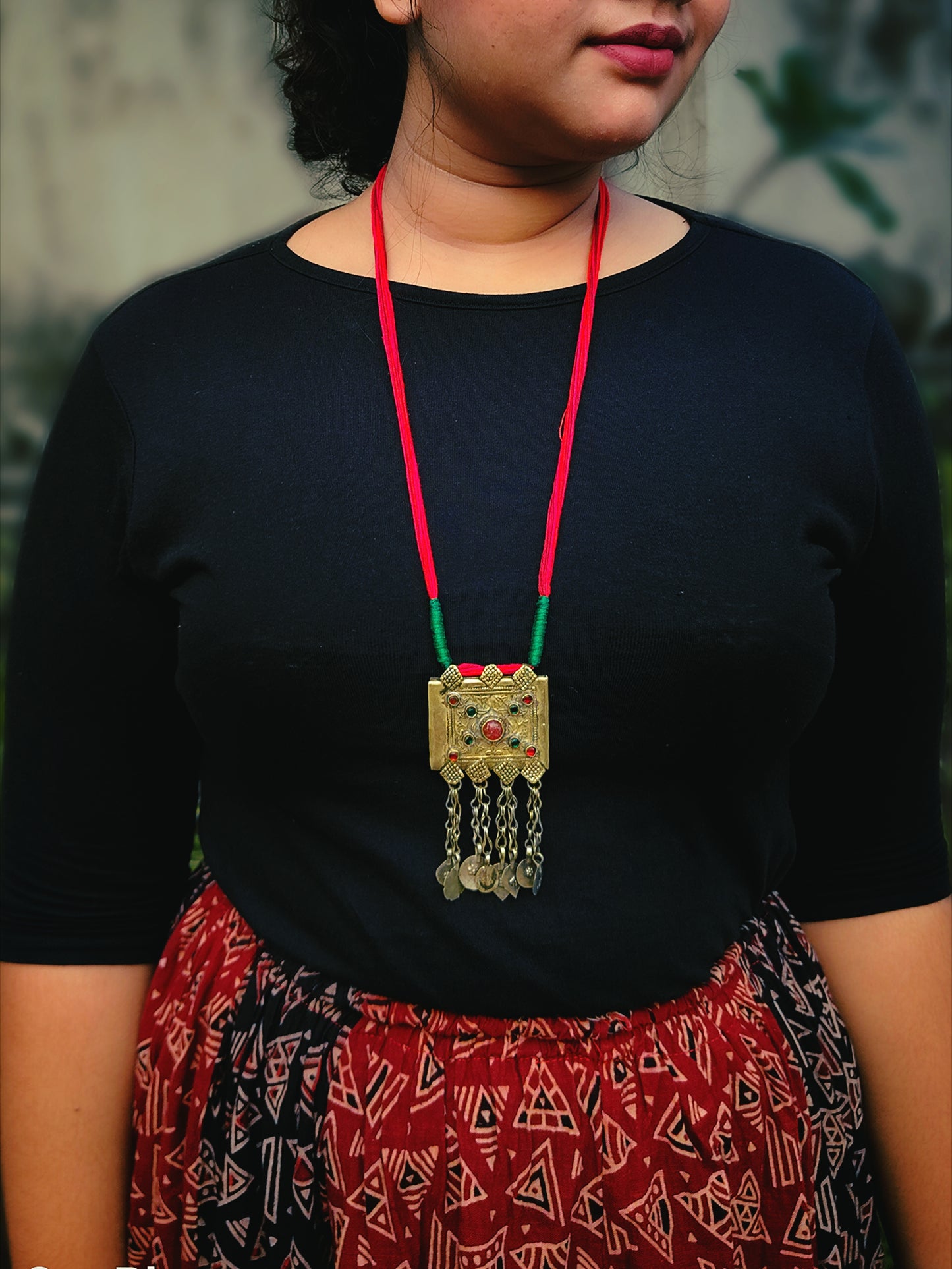 Kuchi Nomad Tassel Necklace