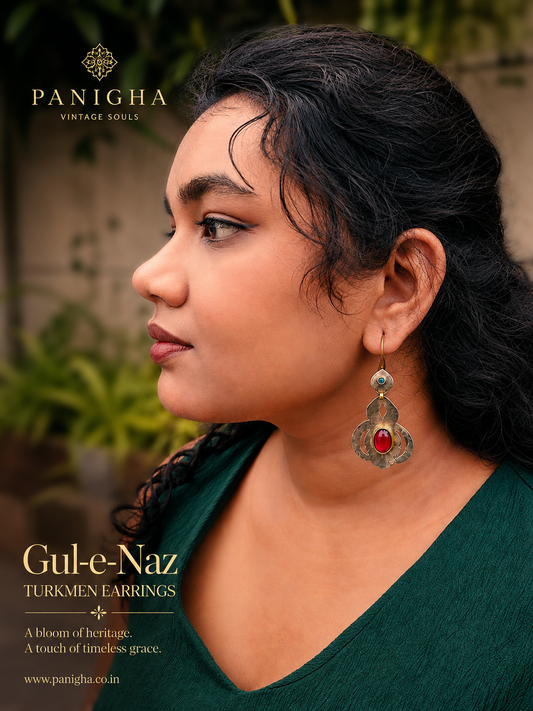 Gul-e-Naz Turkmen Earrings