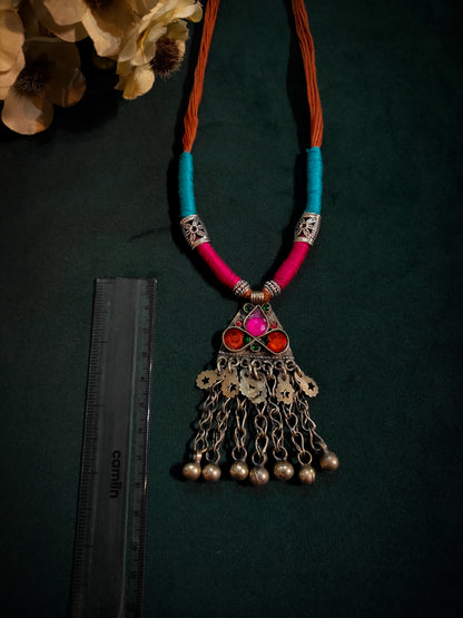 Nomad Queen Kuchi Tassel Necklace