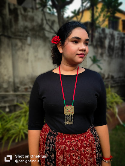 Kuchi Nomad Tassel Necklace