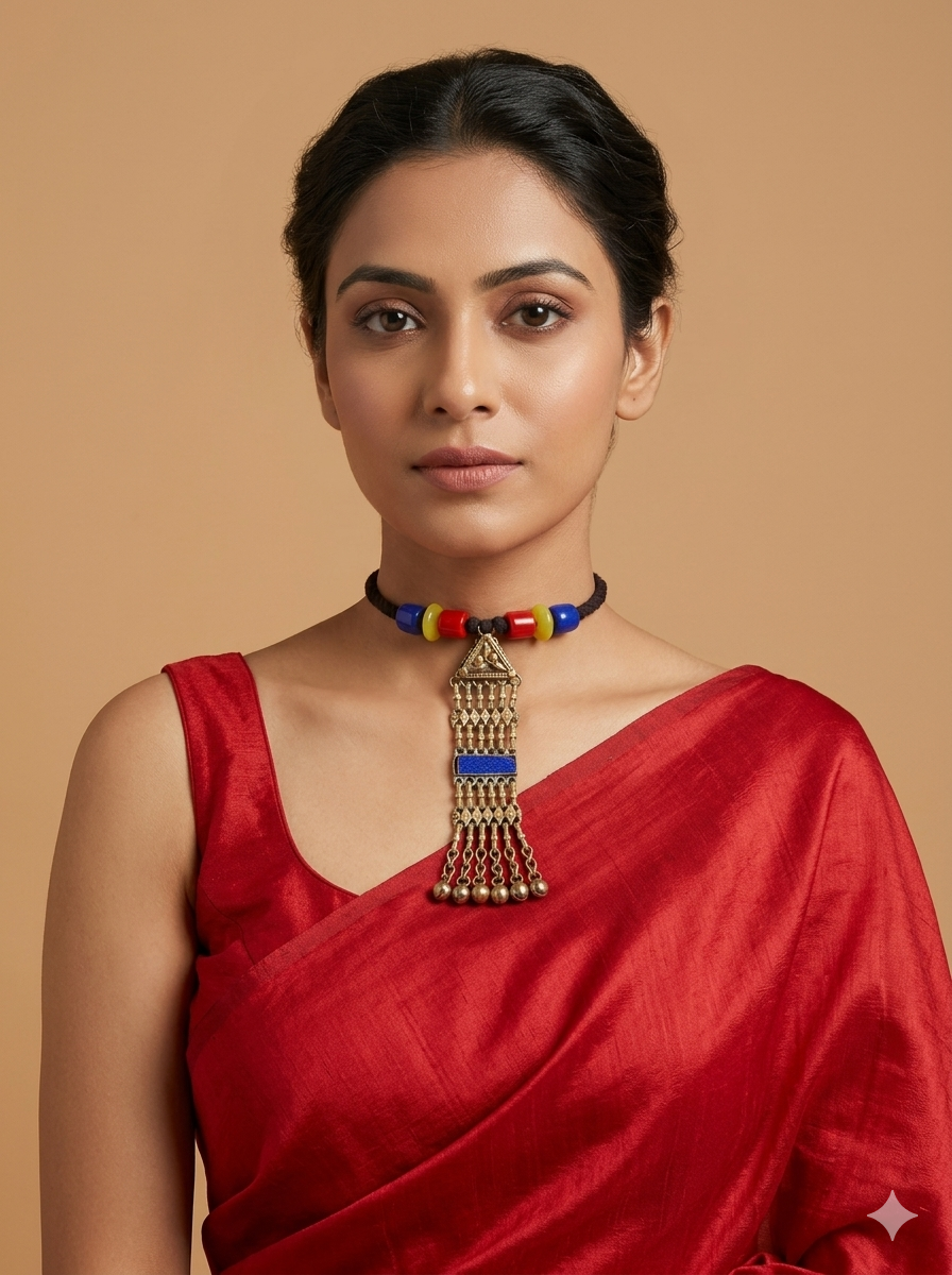 Surmai Tie Neckpiece