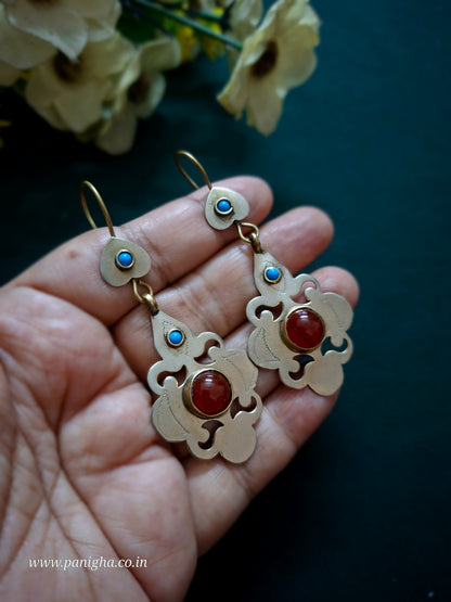 Naqsh-e-Gul Turkmen Earrings