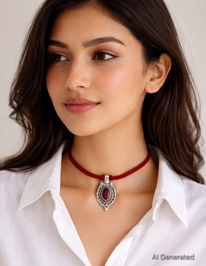 Surkh Zarra Choker
