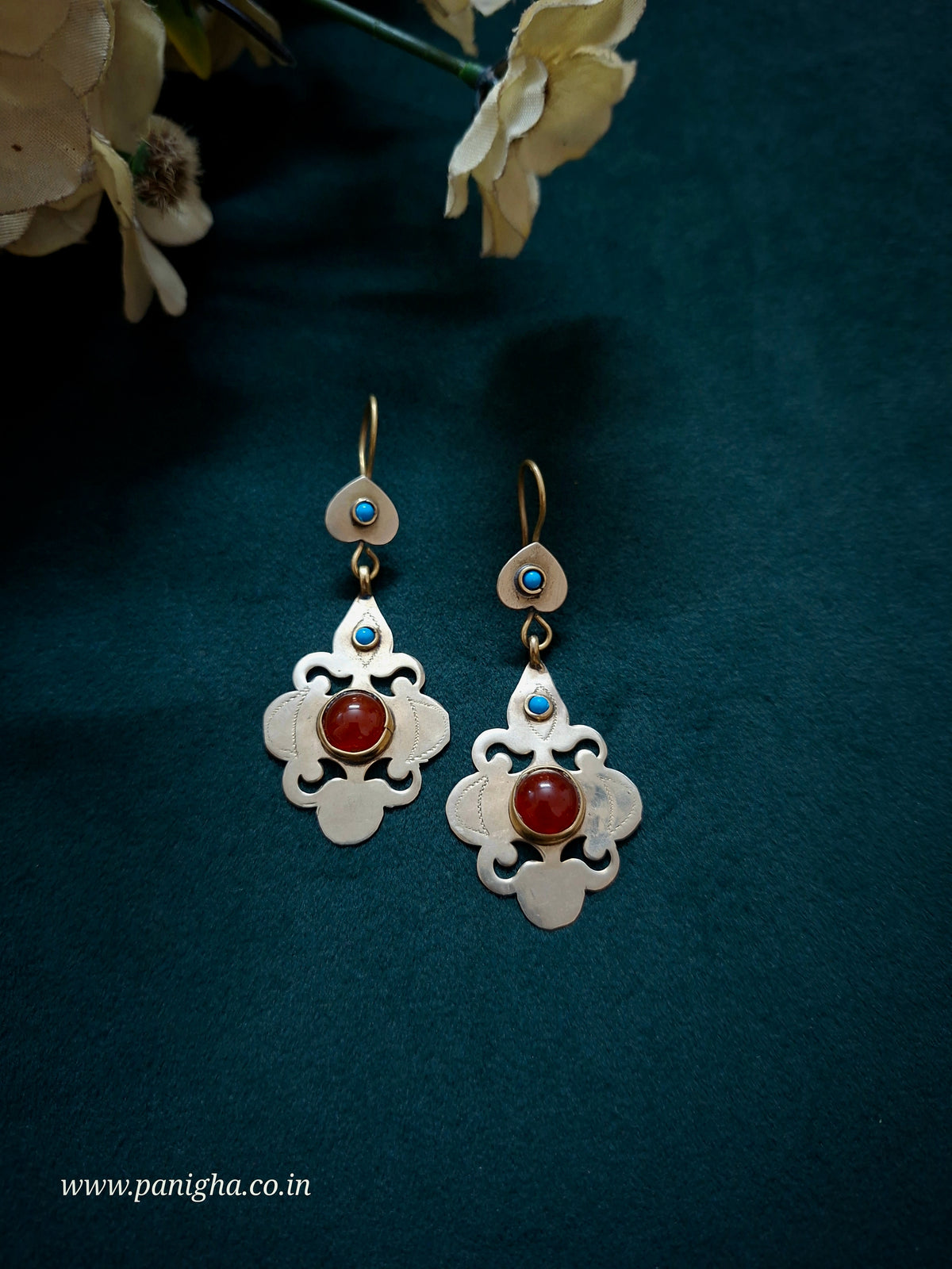 Naqsh-e-Gul Turkmen Earrings