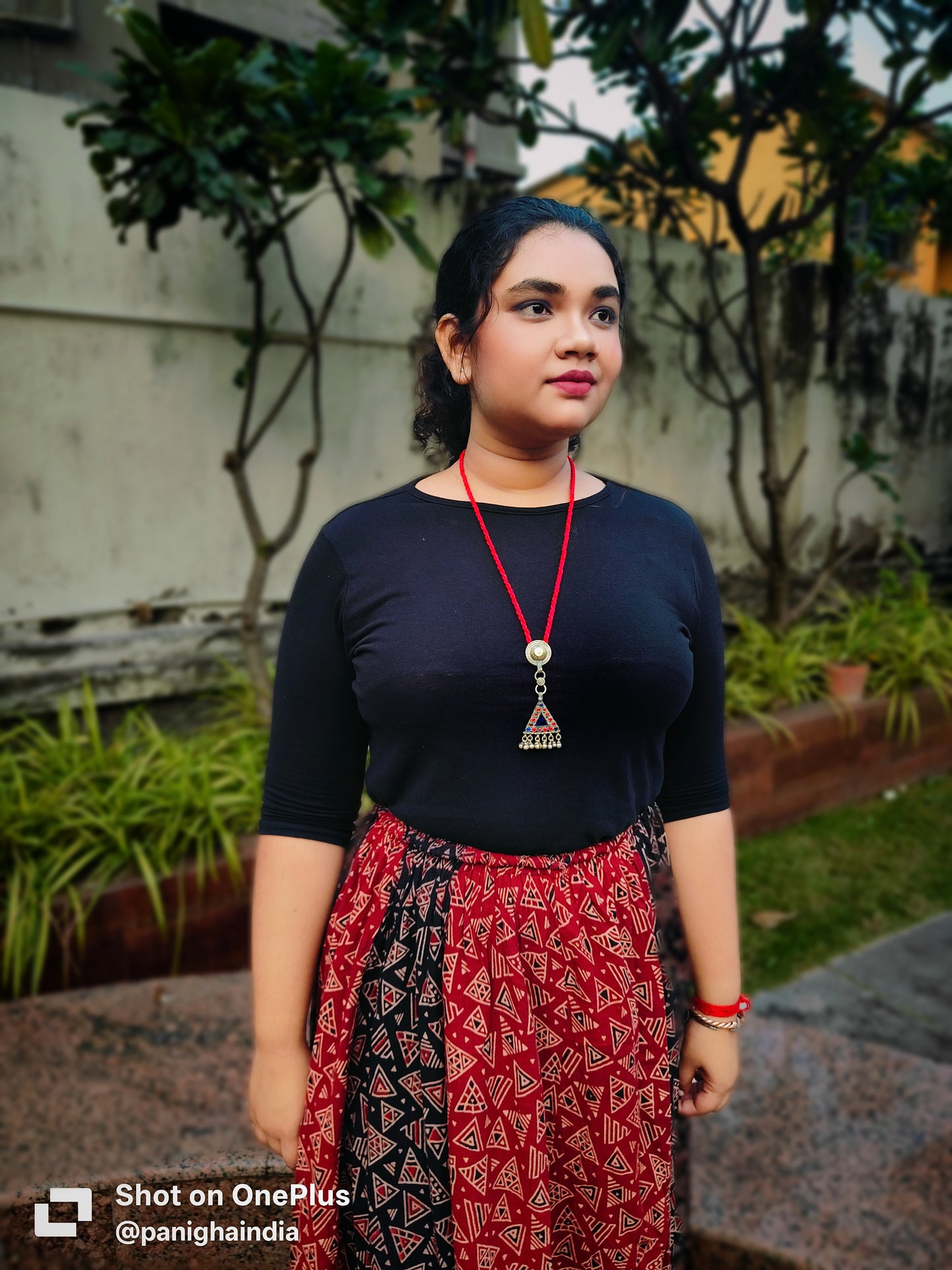 Afghan Triangle Pendant