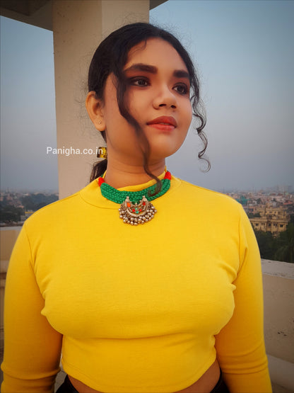 Sabz-e-Chand Afghan Choker