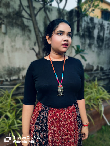 Nomad Queen Kuchi Tassel Necklace