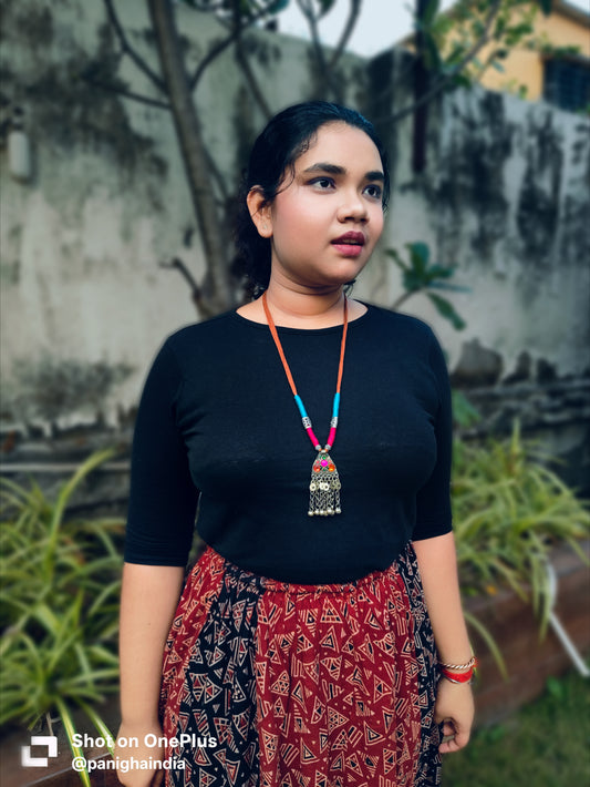 Nomad Queen Kuchi Tassel Necklace