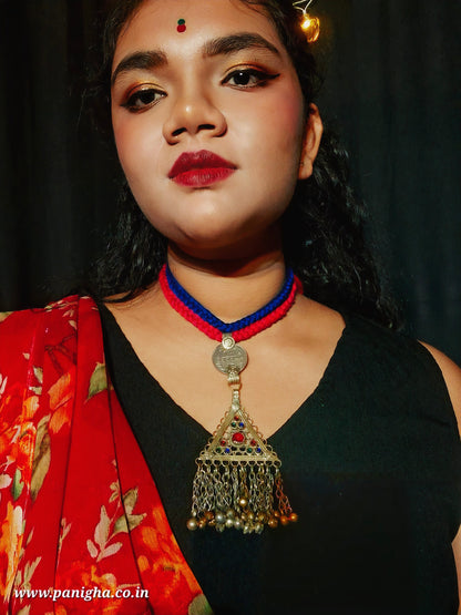Rangrez Afghan Tie Choker