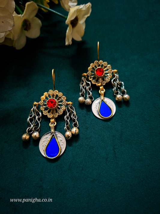 Gul-o-Sikka — Vintage Afghan Earrings