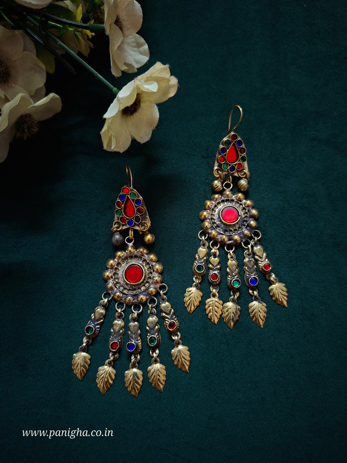 Jhalar-e-Shahi — Afghan Statement Earrings