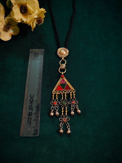 Zariya Vintage Afghan Pendant Neckpiece