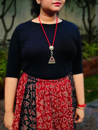 Afghan Triangle Pendant