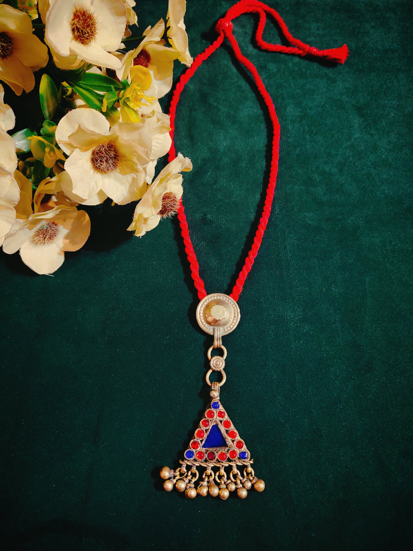 Afghan Triangle Pendant