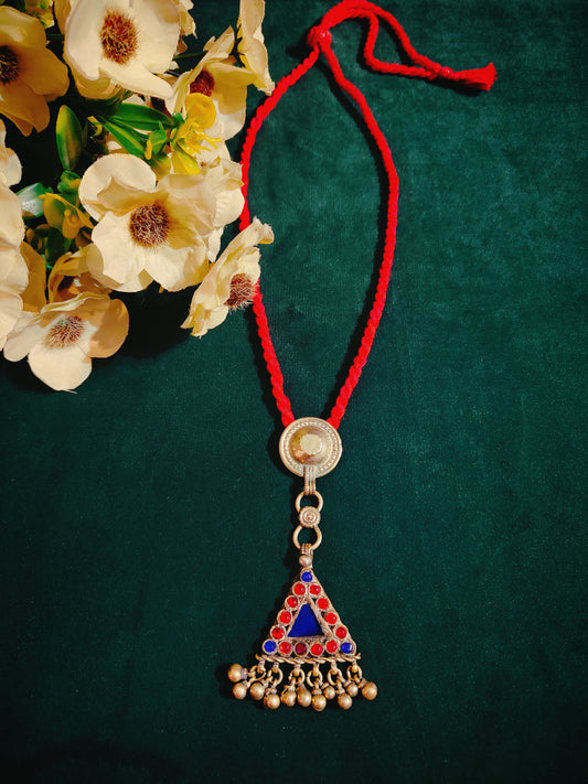 Afghan Triangle Pendant