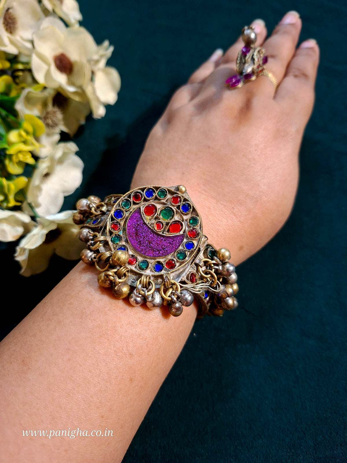 Jamuni Chand Vintage Afghan Kada