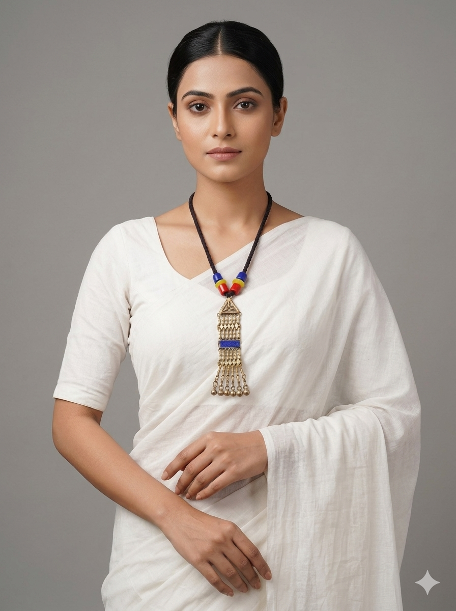 Surmai Tie Neckpiece