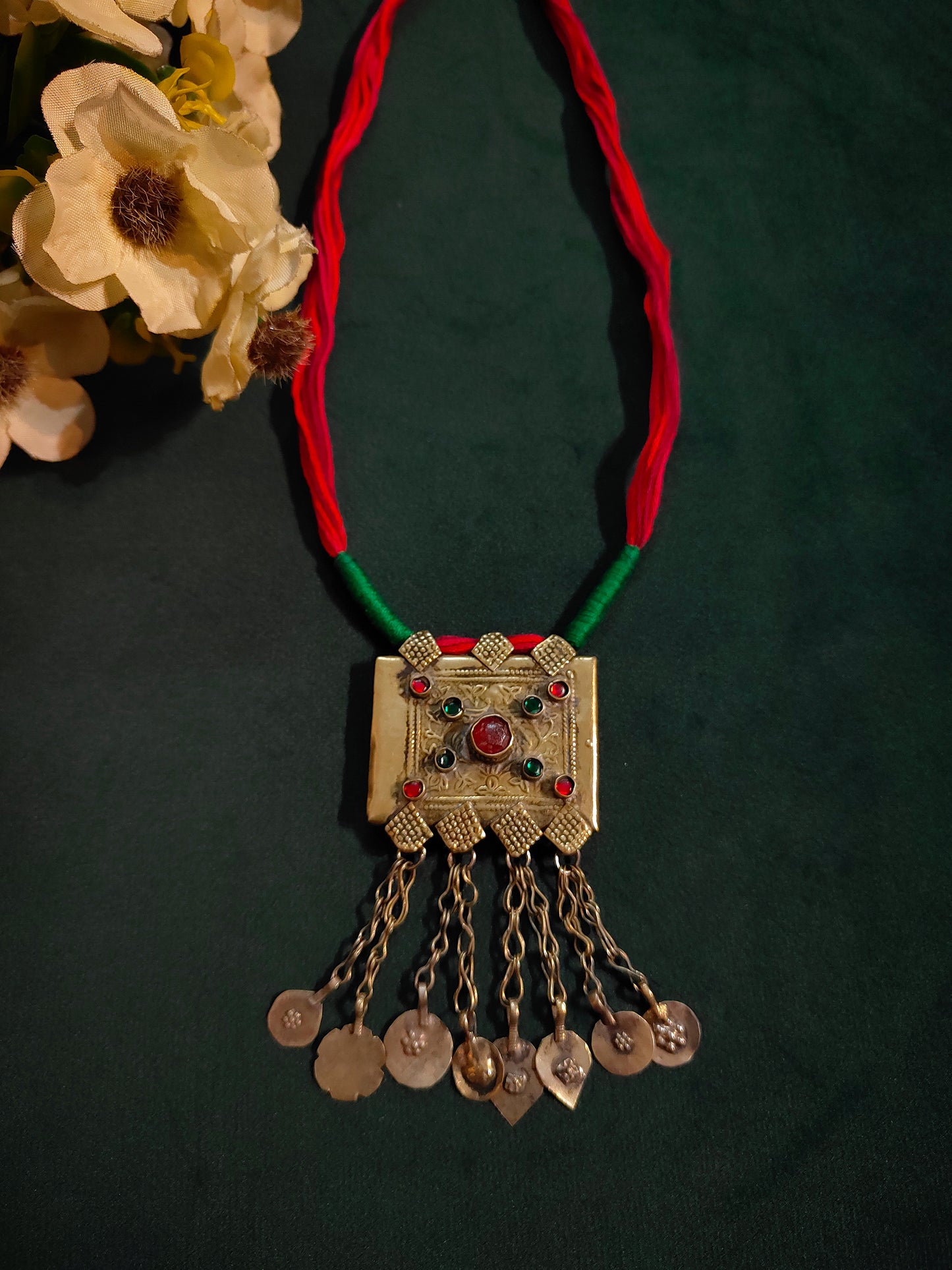Kuchi Nomad Tassel Necklace