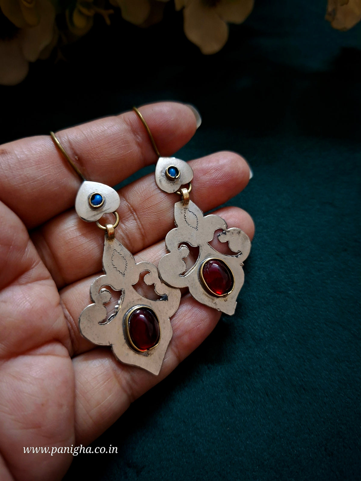 Naqsh-e-Gul Turkmen Earrings