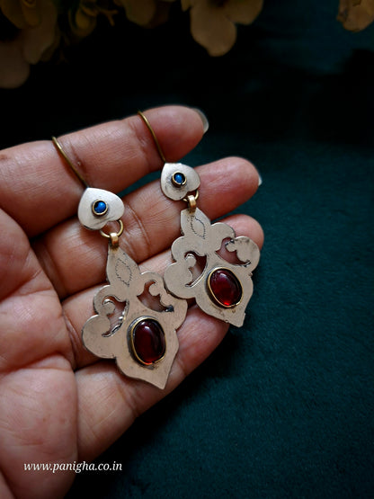 Naqsh-e-Gul Turkmen Earrings