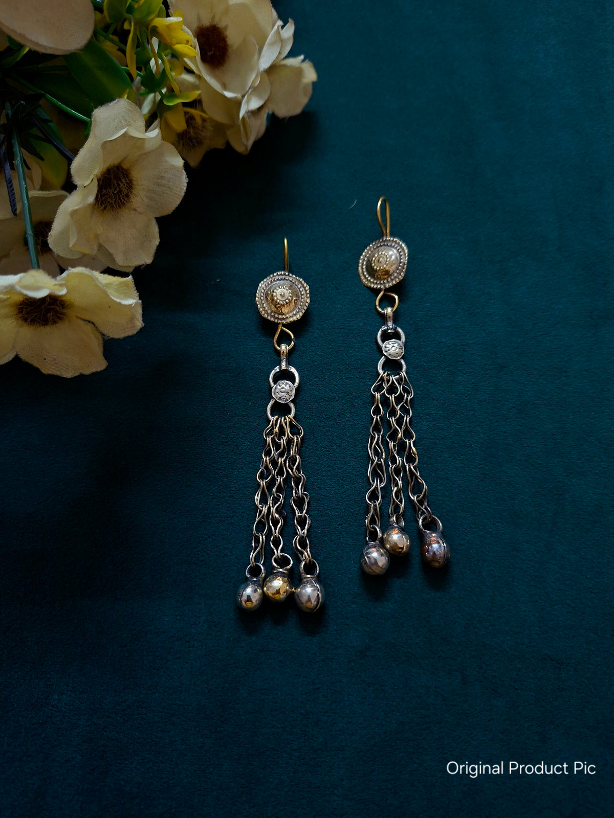 Afghan Jhalar — Statement Chain Earrings
