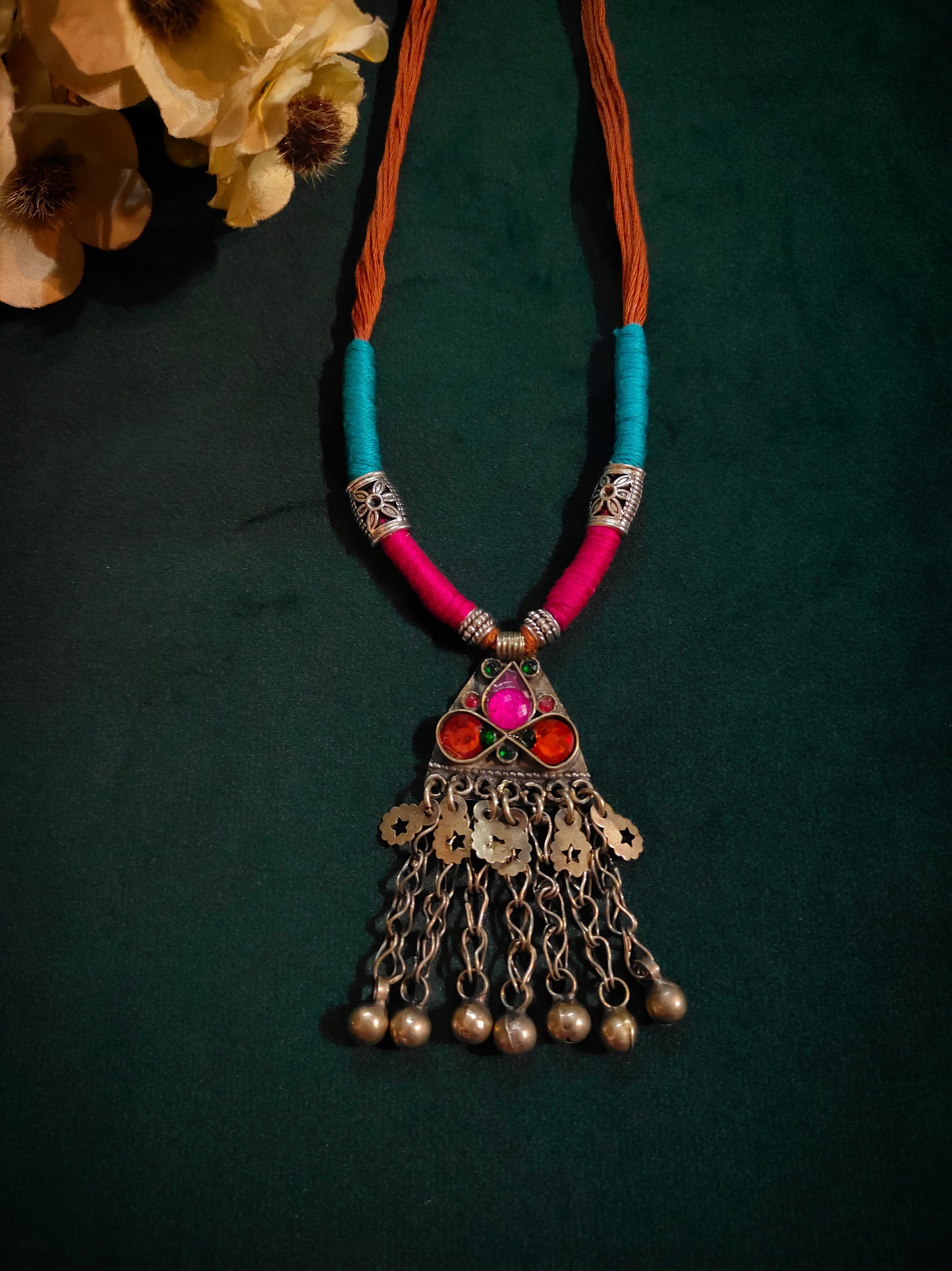 Nomad Queen Kuchi Tassel Necklace