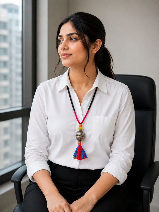 Rang Jhalar Turkmen Pendant Necklace